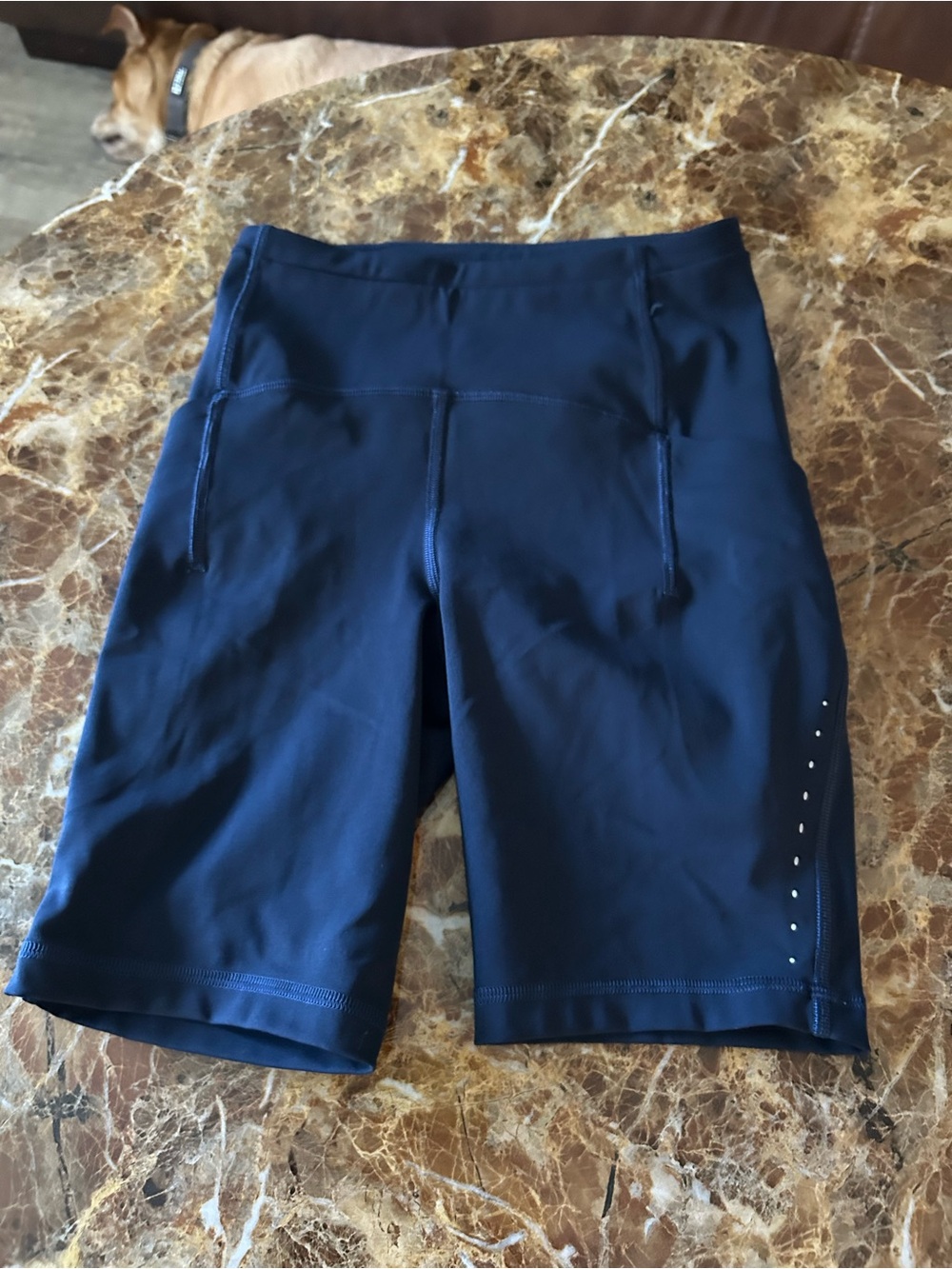 Lululemon Navy Active Bike Shorts